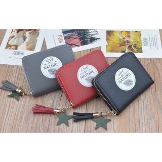 Bóp ví mini tua rua ngôi sao nữ thời trang Hàn Quốc
