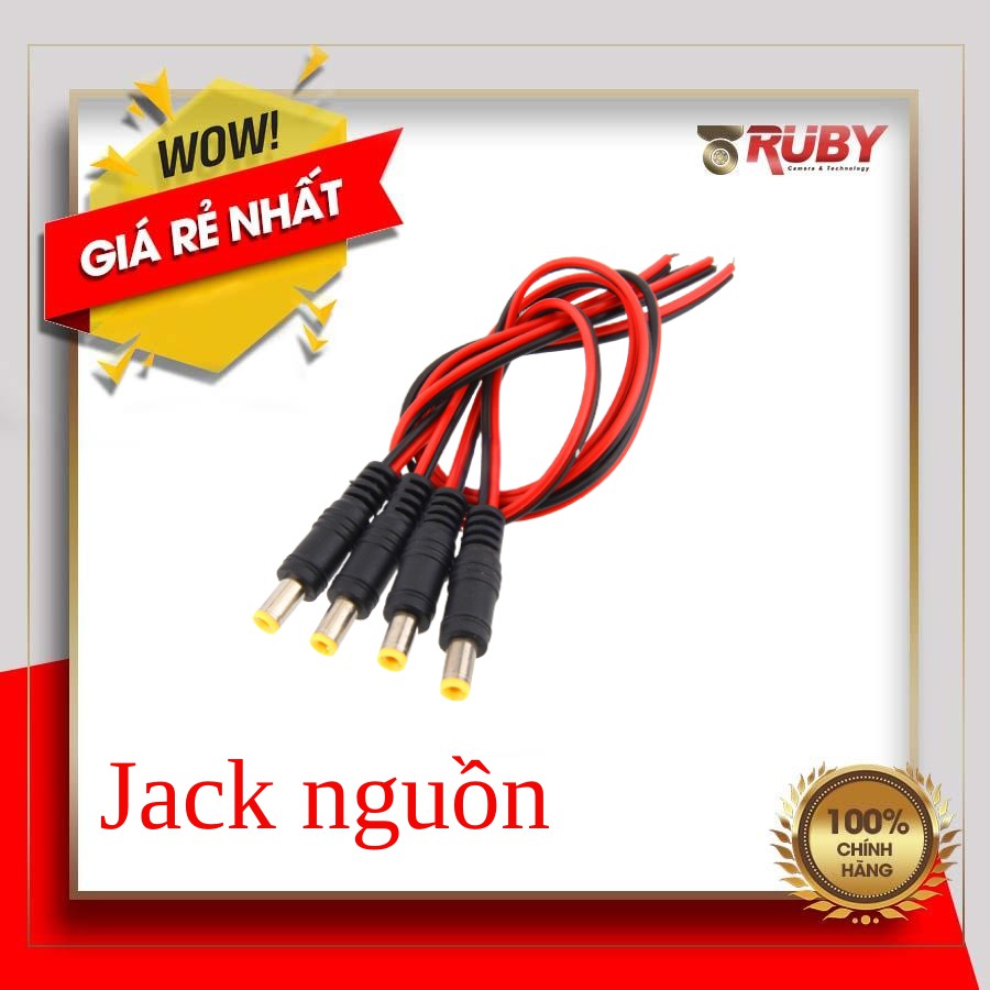 Dây Rắc nguồn, Jack Nguồn Camera 12V, Phụ Kiện Chuyên Dụng Camera