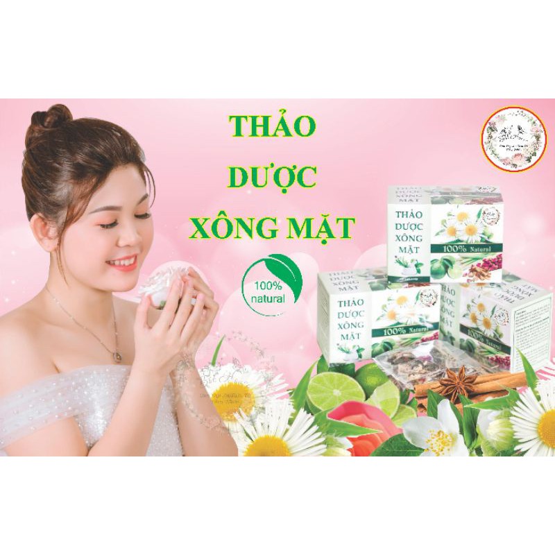 XÔNG MẶT THẢO DƯỢC HAND MADE NHÀ BỘT  GIẢM MỤN , GIẢM NHỜN  ,SE LỖ CHÂN LÔNG HIỆU QUẢ