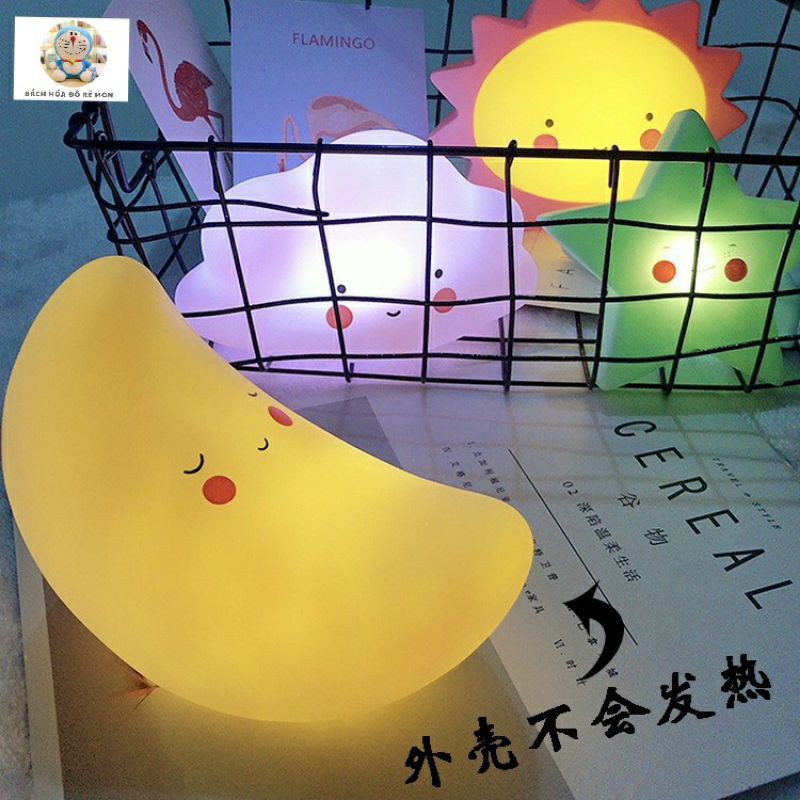 Đèn ngủ siêu cute, sẵn pin