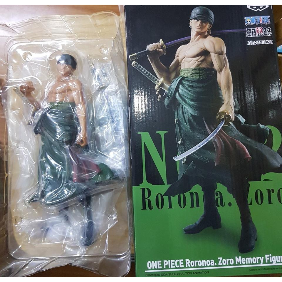 one piece roronoa zoro memory figure