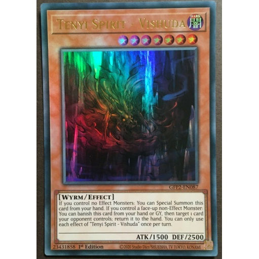 Lá bài Tenyi Spirit - Shthana - Mapura - Vishuda - Adhara \ GFP2 \ Ultra Rare - 1st