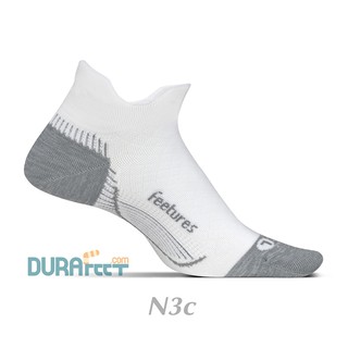 Tất áp lực cổ ngắn Feetures mã N3c - Vớ thể thao hạn chế tổn thương cổ chân