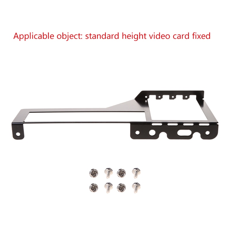 Giá Đỡ Card Đồ Họa VGA Bằng Kim Loại Tản Nhiệt Phía Trước Cho Máy Tính
