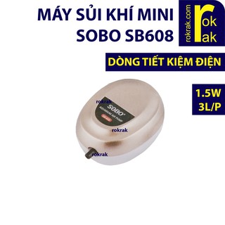 MÁY SỤC SỦI KHÍ OXY 1 VÒI SOBO SB-608