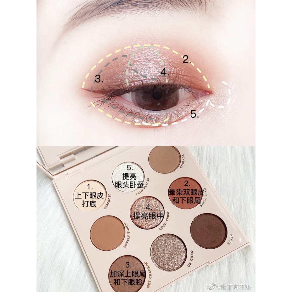 Bảng phấn mắt Colourpop Going Coconuts