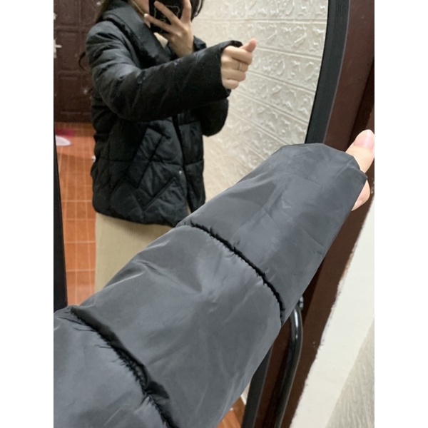 Áo phao đen thanh lý