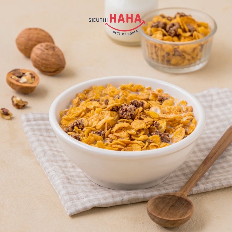 Ngũ cốc granola Cacao Óc Chó POST DongSeo Hàn Quốc 그래놀라 카카오 호두 300g