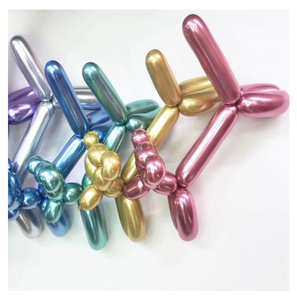 Set 10 bong bóng cao su latex dài thỏa sức sáng tạo