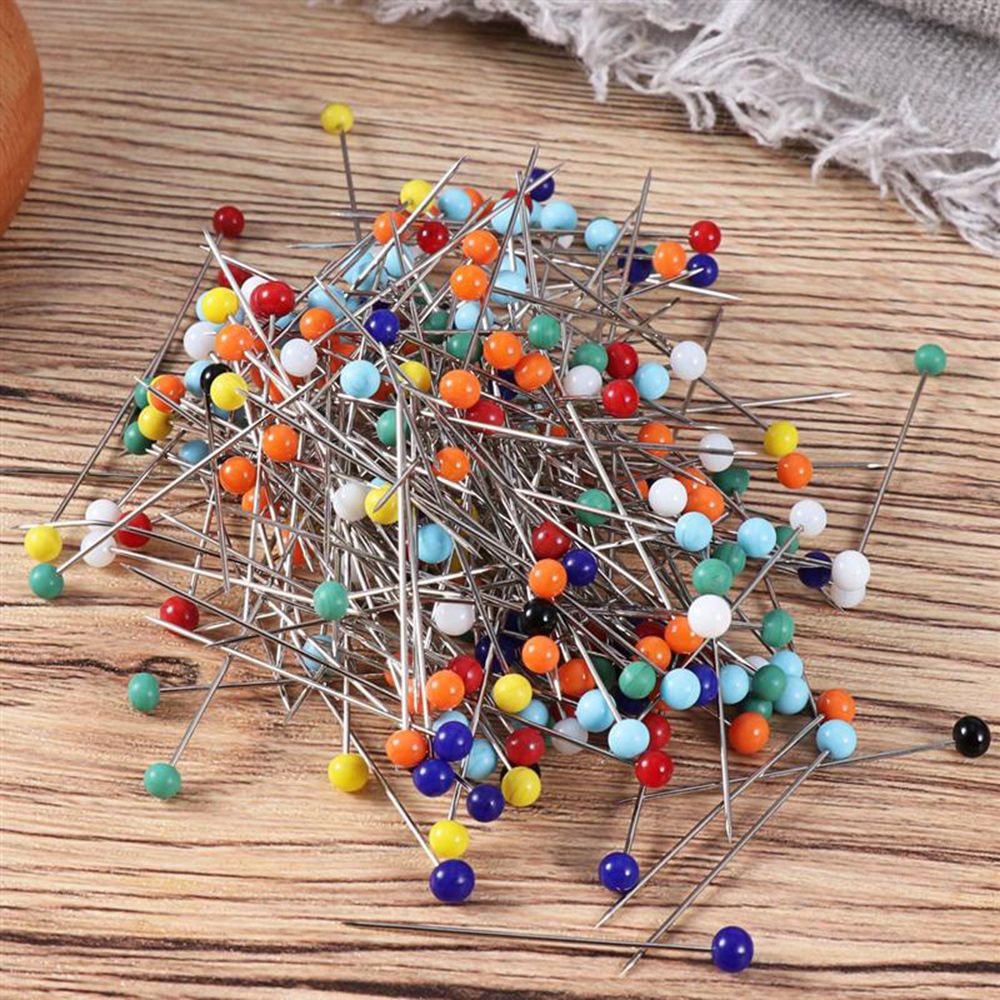 Set 100 Kim May Đồ An Toàn Nhiều Màu Sắc Kích Thước 38mm Diy