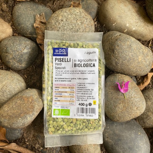 Date 21/12/2022 - Đậu hà lan hữu cơ đã tách hạt Sotto 400g