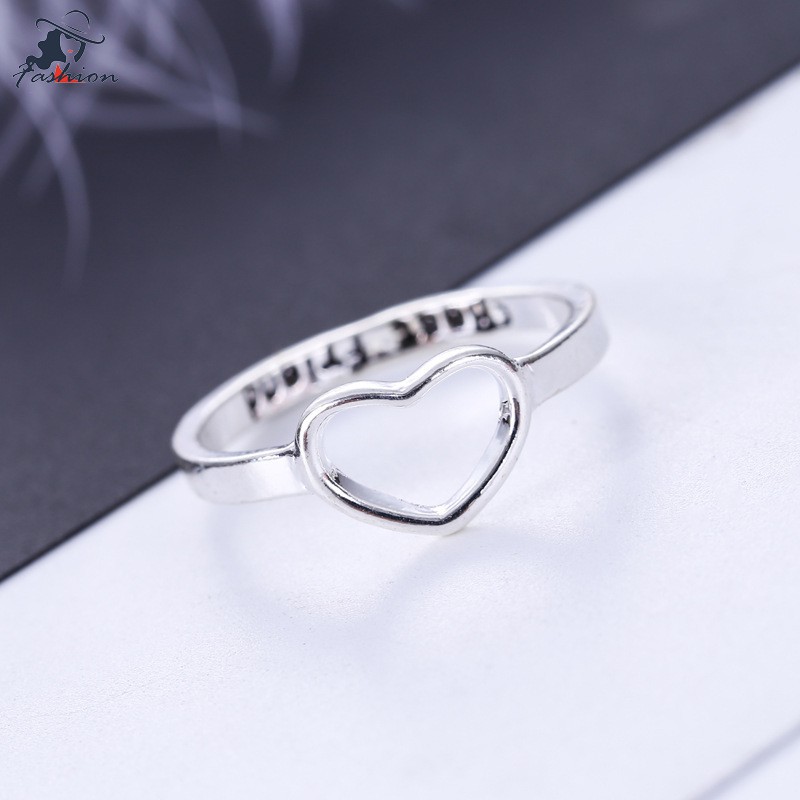 FF Openwork Love Ring Best Friend Couple Right Ring | BigBuy360 - bigbuy360.vn