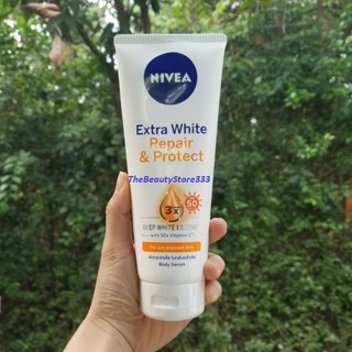 Serum Dưỡng Thể Trắng Da Chống Nắng Nivea 180ml