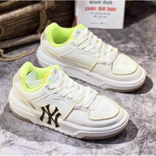 Giày Sport MLB Chunky Liner NY đen phối trắng giới tính Hàng SC Fullbox  G3