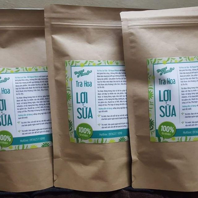 Trà hoa lợi sữa Bà Ngoại Nhum