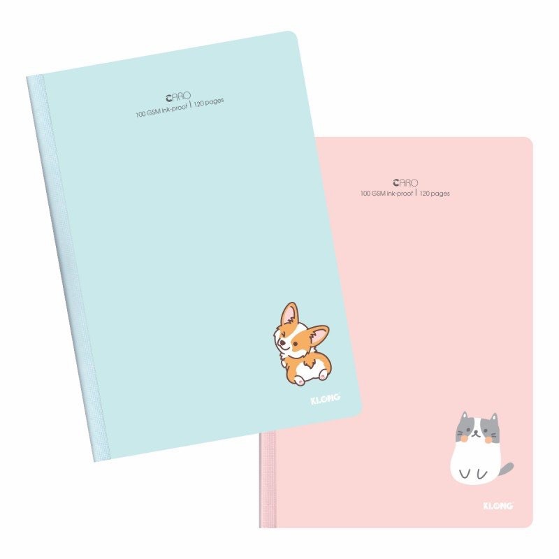 Vở, sổ tay CARO / DOT GRID hợp ghi bài, ghi kế hoạch planner, bullet journal - sổ KLong Việt Nam