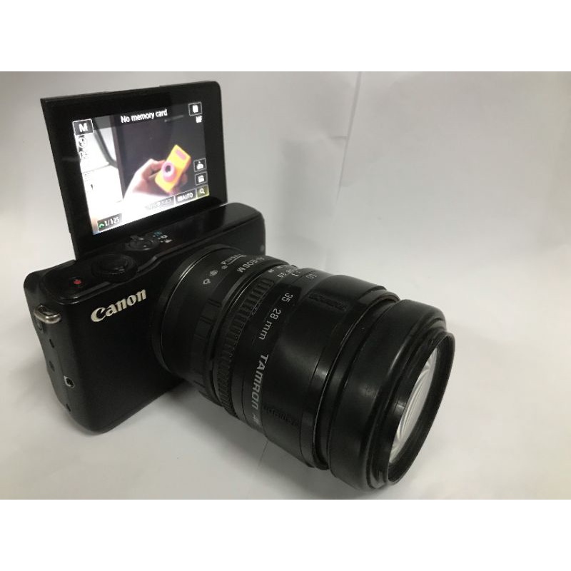 Máy Ảnh Microrless Canon M10 Kèm Lens Tamron 28-70mm Cũ