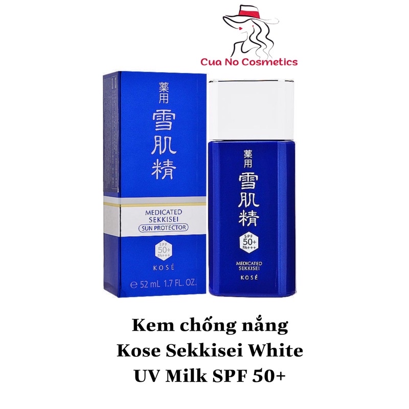 Kem Chống Nắng Dạng Sữa Kose Sekkisei Skincare UV Milk Suncreen 55ml