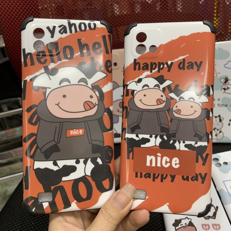 Ốp lưng oppo Realme C20 dẻo bò sữa siêu dễ thương