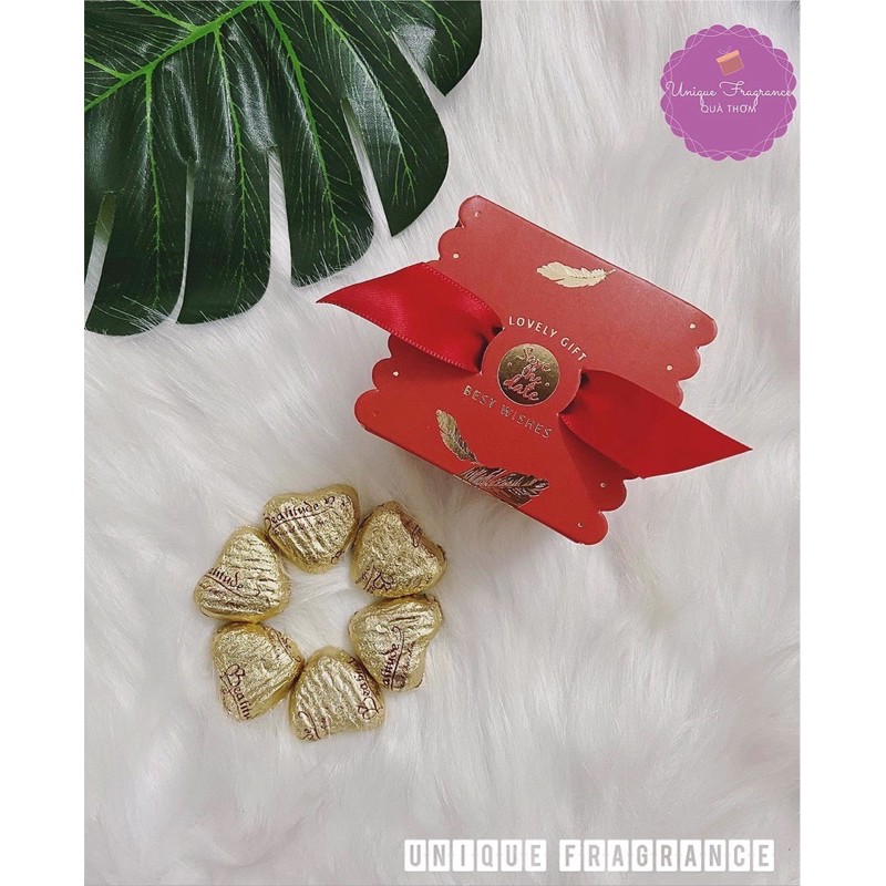 Socola trái tim - 100 viên - kẹo socola - UNIQUE FRAGRANCE