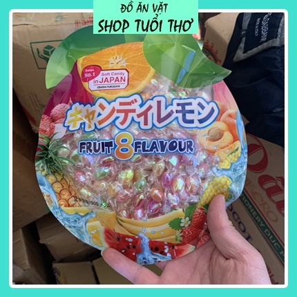 Kẹo Mềm Trái Cây FREESHIP Fruit 8 Flayour Gói 300g Hit Hot