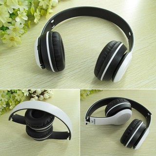 Tai Nghe Bluetooth Chụp Tai P47 màu trắng dùng được thẻ nhớ kiêm blutooth nghe nhạc