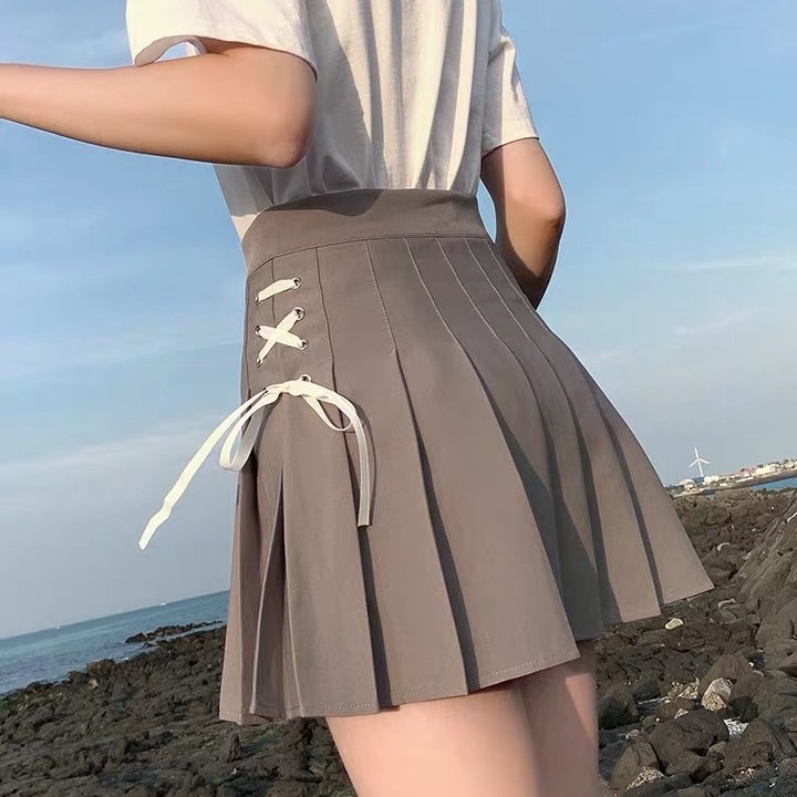 Chân Váy Xếp Li Lưng Cao Dành Cho Nữ / Size Xs-3Xl | BigBuy360 - bigbuy360.vn