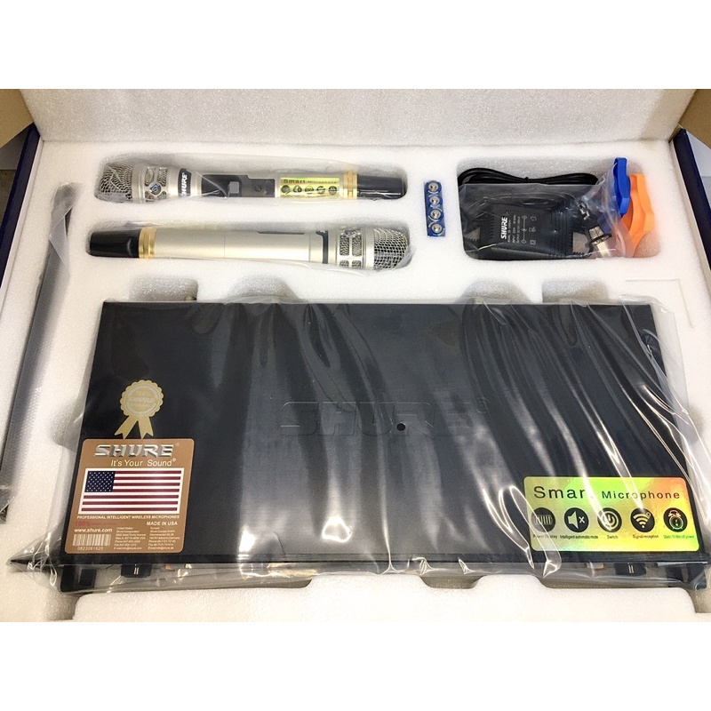 Micro Không Dây UGX 21 Có Tự Ngắt, Dò Sóng Chỉnh Tần Số Hiện Đại. Dòng Karaoke Chuyên nghiệp.