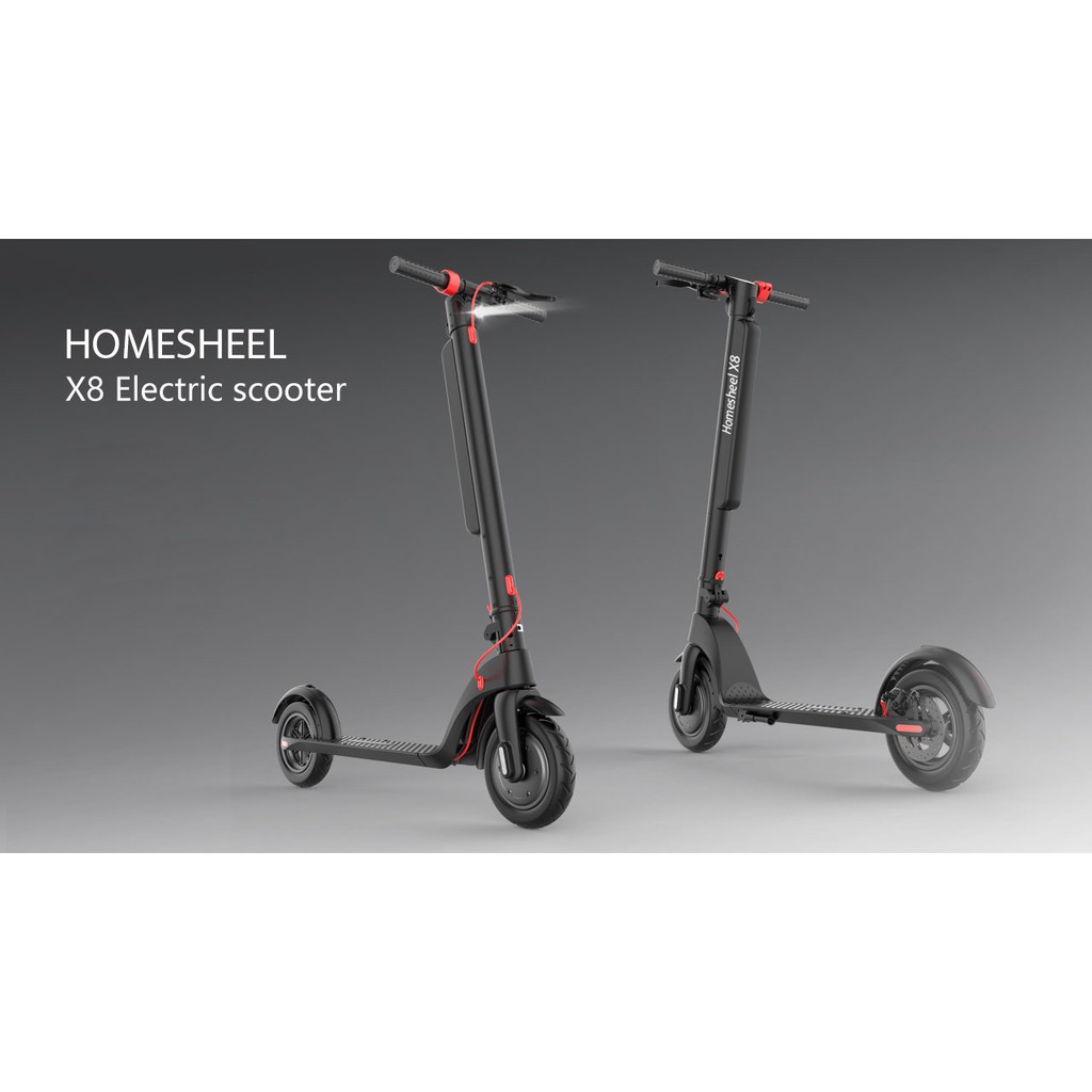 Xe Scooter điện HOMESHEEL X8_CHÍNH HÃNG HOMESHEEL_bảo hành 2 năm