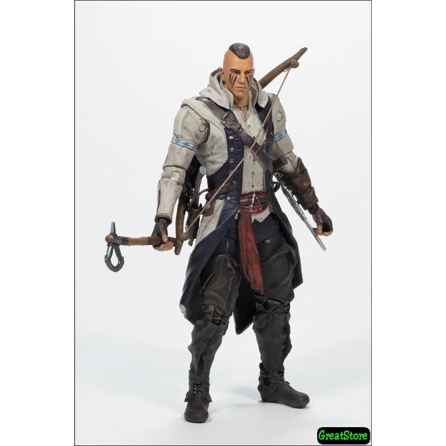 ( HÀNG SẴN ) MÔ HÌNH NHÂN VẬT Assassin's creed 4 HAYTHAM KENWAY, EDWARD KENWAY, CONNOR NECA CỬ ĐỘNG ĐƯỢC