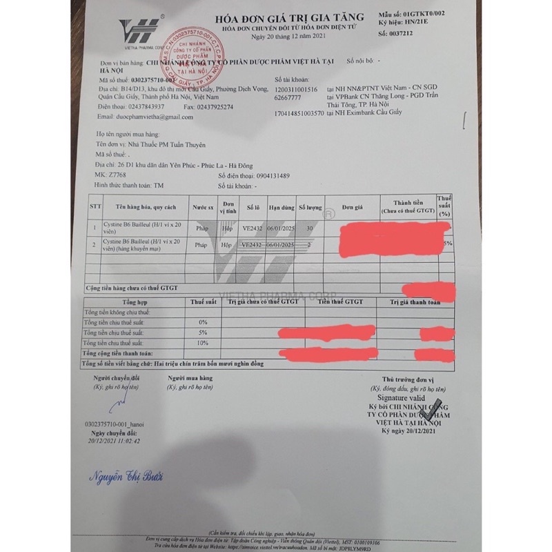 Viên uống cystine B6  giảm rụng tóc, loạn dưỡng móng