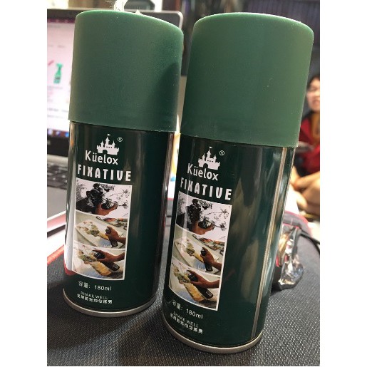 Bình xịt bảo vệ tranh Kuelox Fixative