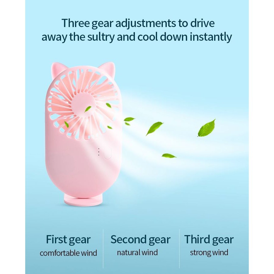 Quạt Sạc Usb Để Bàn Nhỏ Gọn