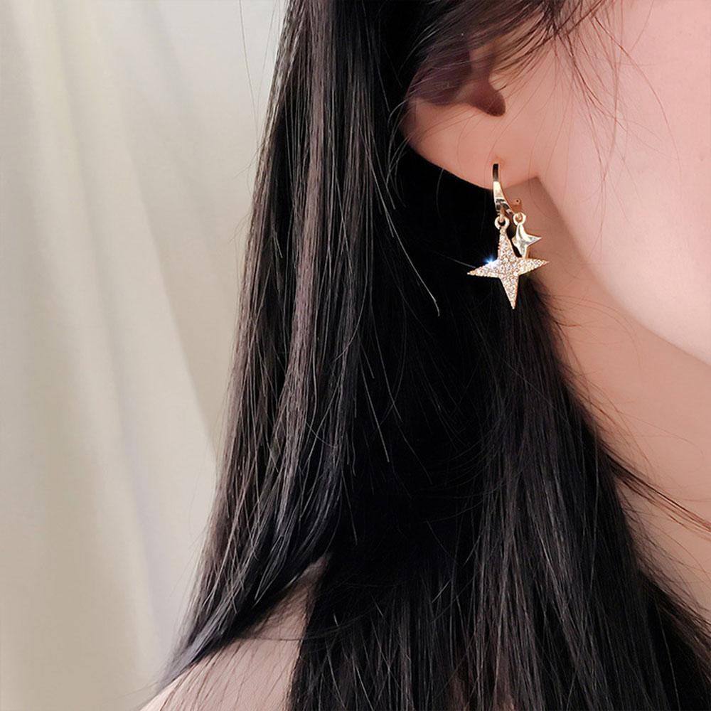 JARRED Bông Tai Ngôi Sao Sang Trọng Thời Trang