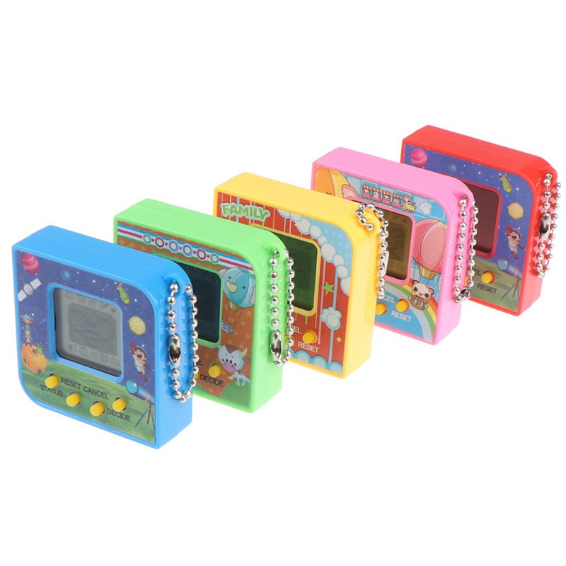 Máy chơi game nuôi thú ảo Tamagotchi cổ điển năm 90s với 168 trò vui nhộn