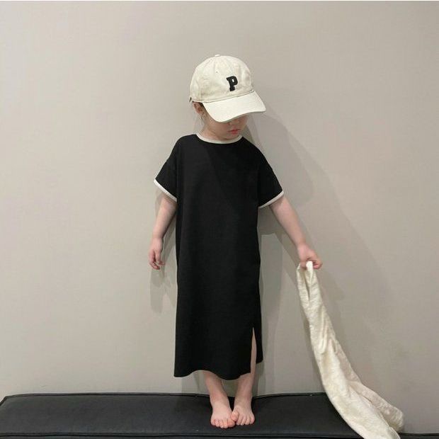 [Hàng Mới Về] Váy Yếm Dài Phong Cách Mori Hàn Quốc Mùa Hè Cho Bé Gái