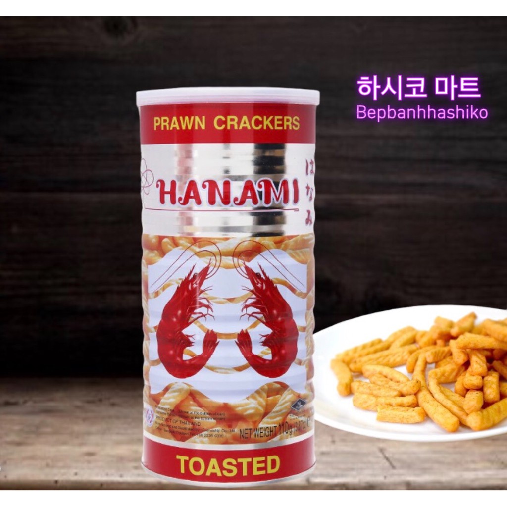SNACK TÔM LON HANAMI THÁI LAN 110G