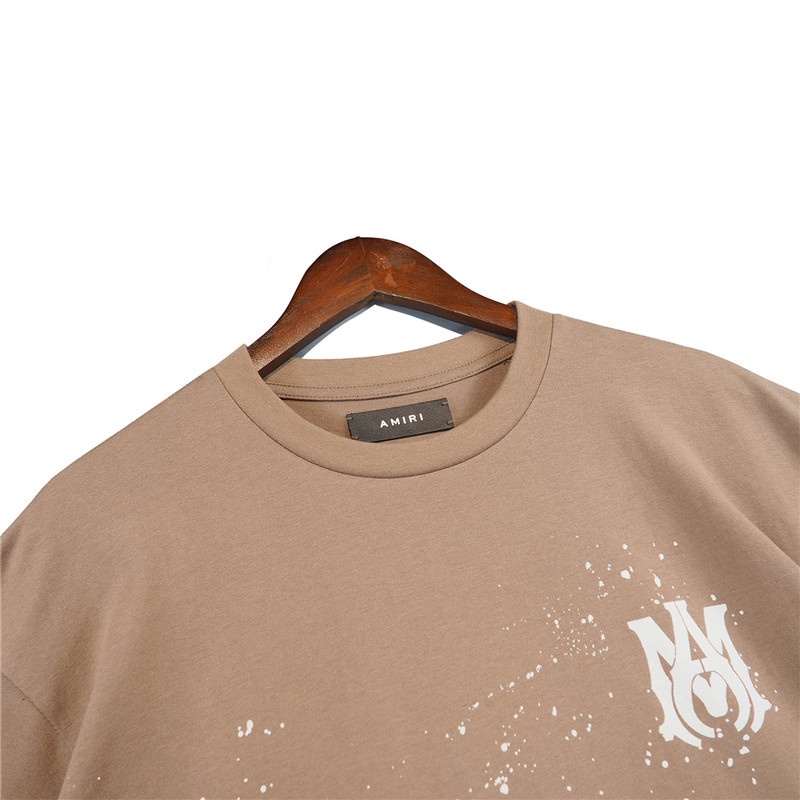 Hàng Bán Chạy Áo Thun Cotton Tay Ngắn Dáng Rộng In Họa Tiết Ngôi Sao Am &amp; ri Unisex