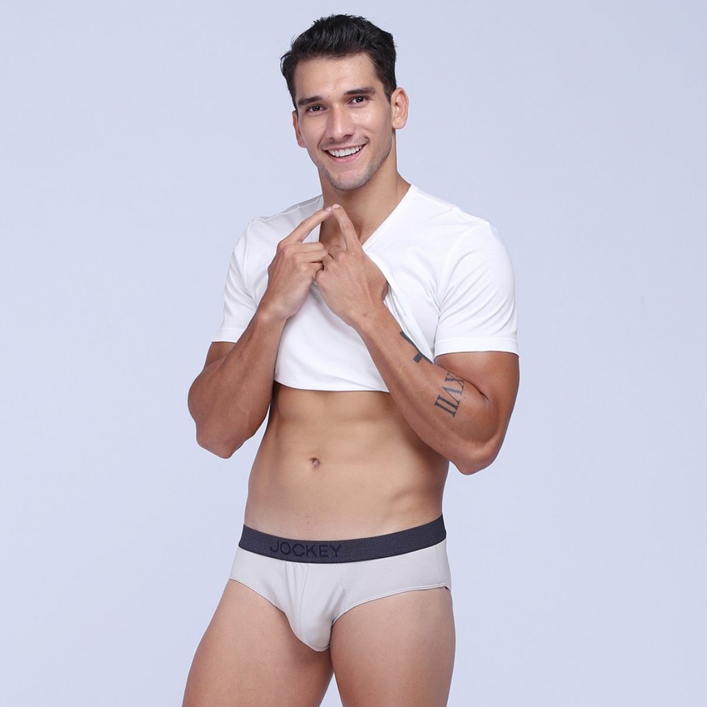 Quần Lót Nam Jockey Tam Giác Bản To Thun Cotton Mềm Mại Thoáng Mát - JIMB7112