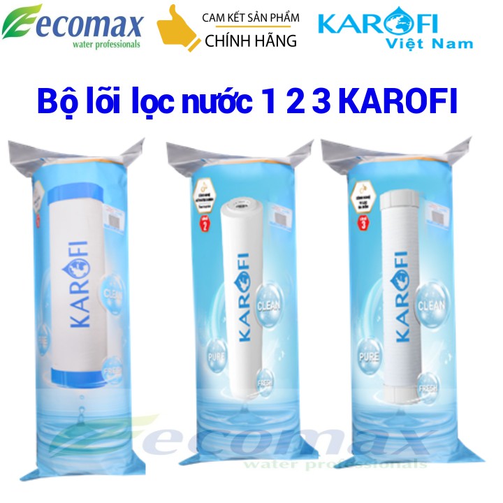 Bộ 3 lõi lọc nước karofi | BigBuy360 - bigbuy360.vn