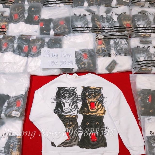 Áo nỉ hổ