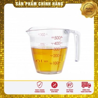 Cốc đong chia Vạch Nhật Bản 200ml, 500ml nnhư AS chịu nhiệt cao, an toàn cho sức khỏe