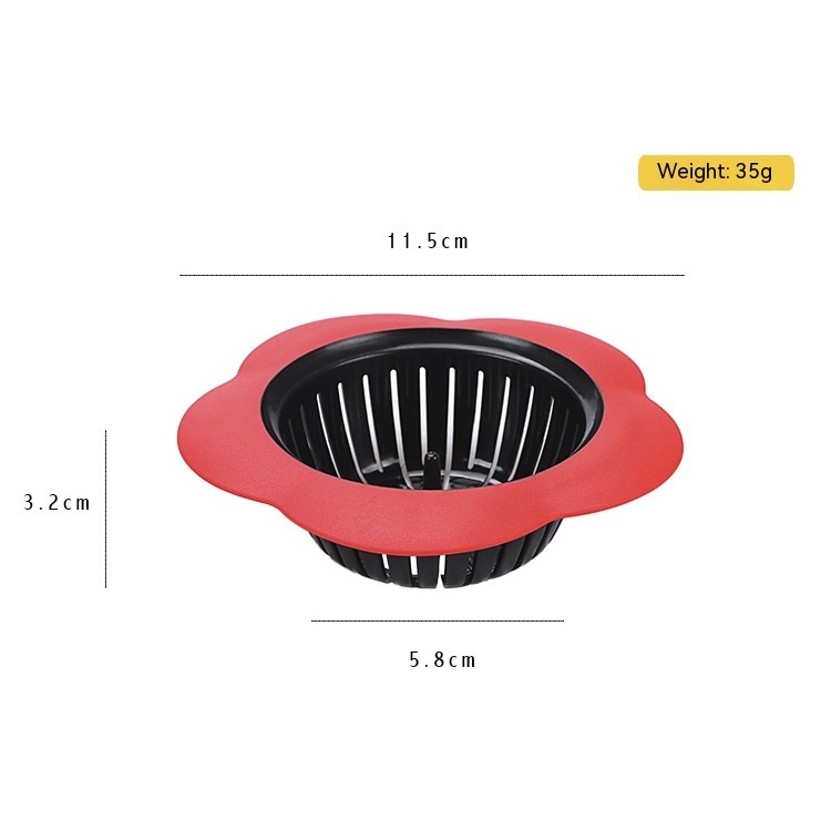 Nắp Lưới Lọc Rác Bồn Rửa Chén / Bồn Rửa Nhà Tắm Hình Hoa Phong Cách Mới Chống Tắc Nghẽn Giao Diện