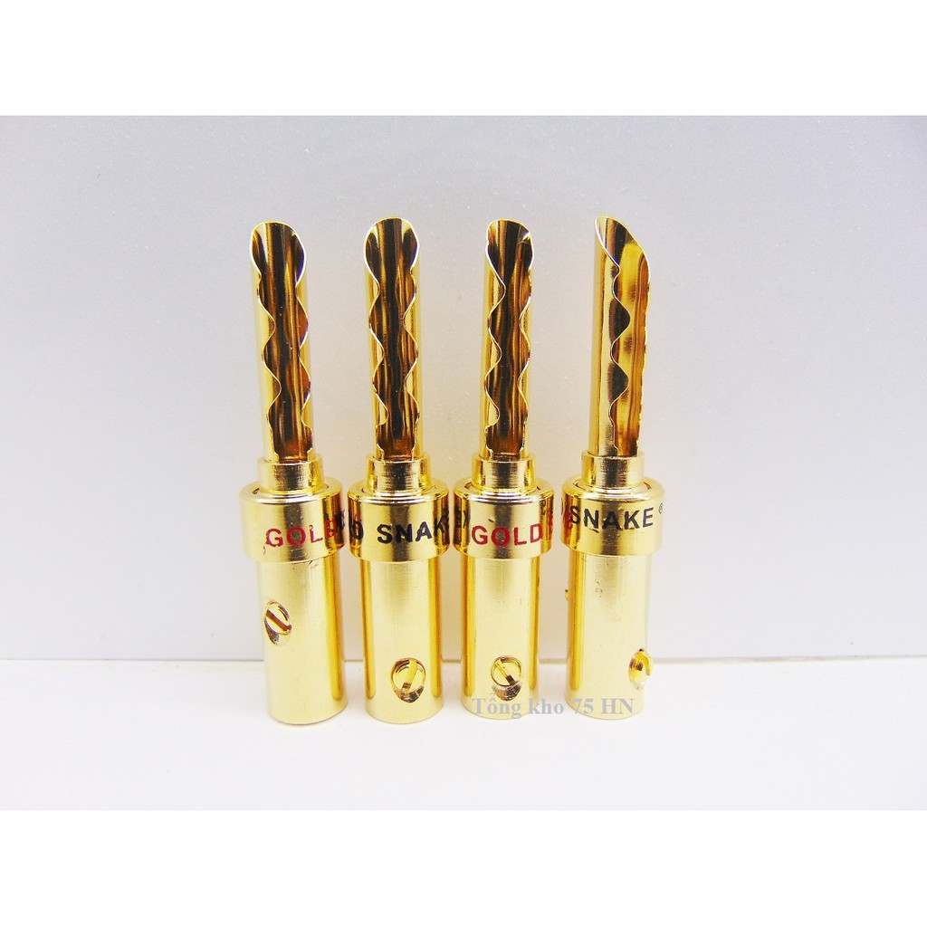 Bộ 04 Jack Bắp Chuối GOLD SNAKE Răng Cưa