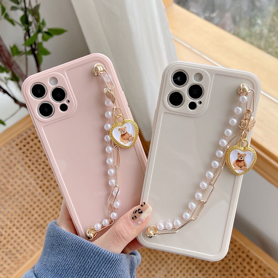 Ốp Điện Thoại Mềm Họa Tiết Hoa Hướng Dương Có Dây Đeo Tay Cho iPhone 7 8 Plus 11 12 13 Pro MAX X XR XS MAX SE 2020 2022