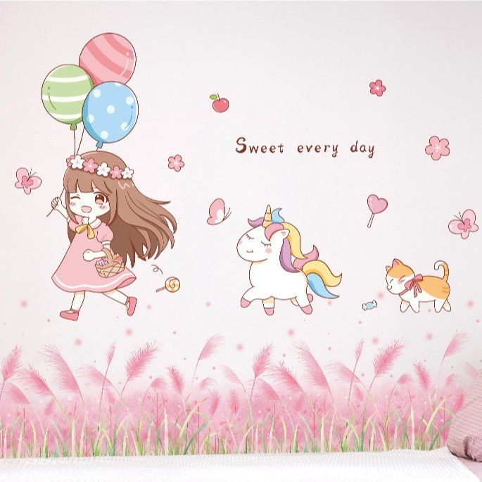 Decal dán tường Korea