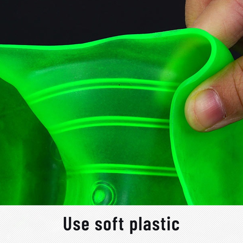 QQ Găng Tay Câu Cá Mềm Chống Trượt 13x11cm Màu Xanh Lá