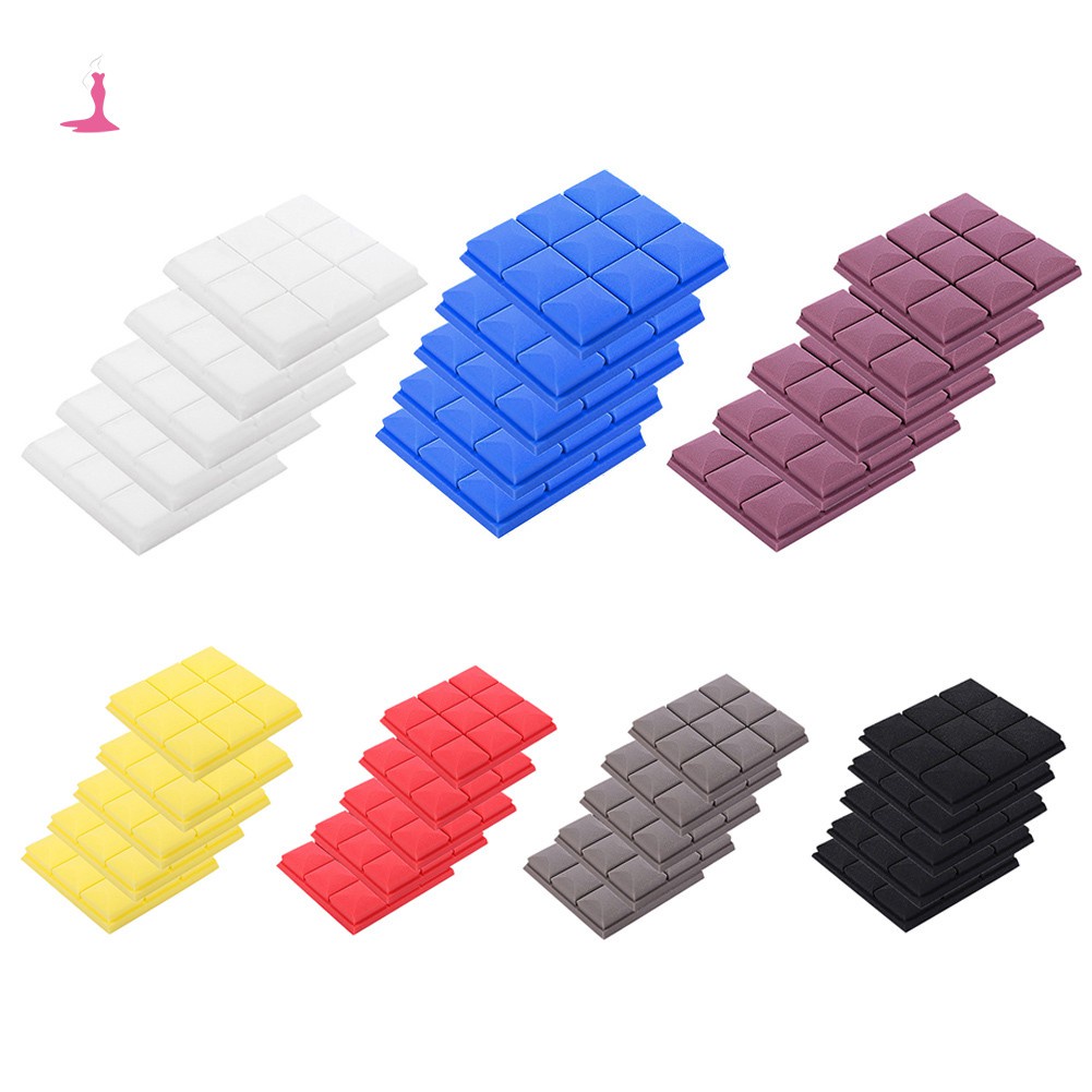 Bộ 5 Miếng Dán Cotton Cách Âm Hình Nấm Cho Đàn Piano