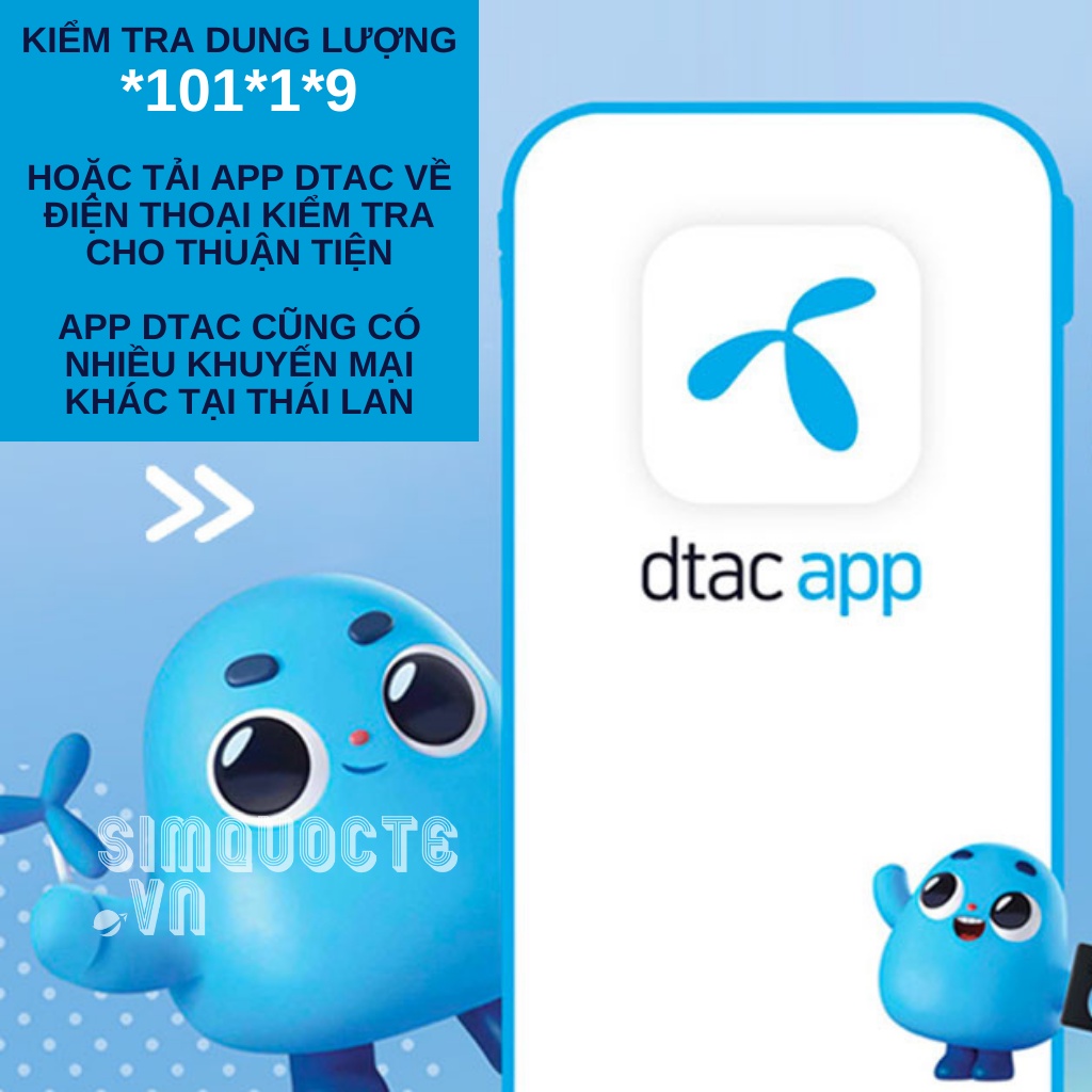 Sim Du Lịch 4G 5G Israel Qatar Oman Kuwait DTAC GO INTER Tốc Độ Cao Hỗ trợ Giao Nhanh và Esim