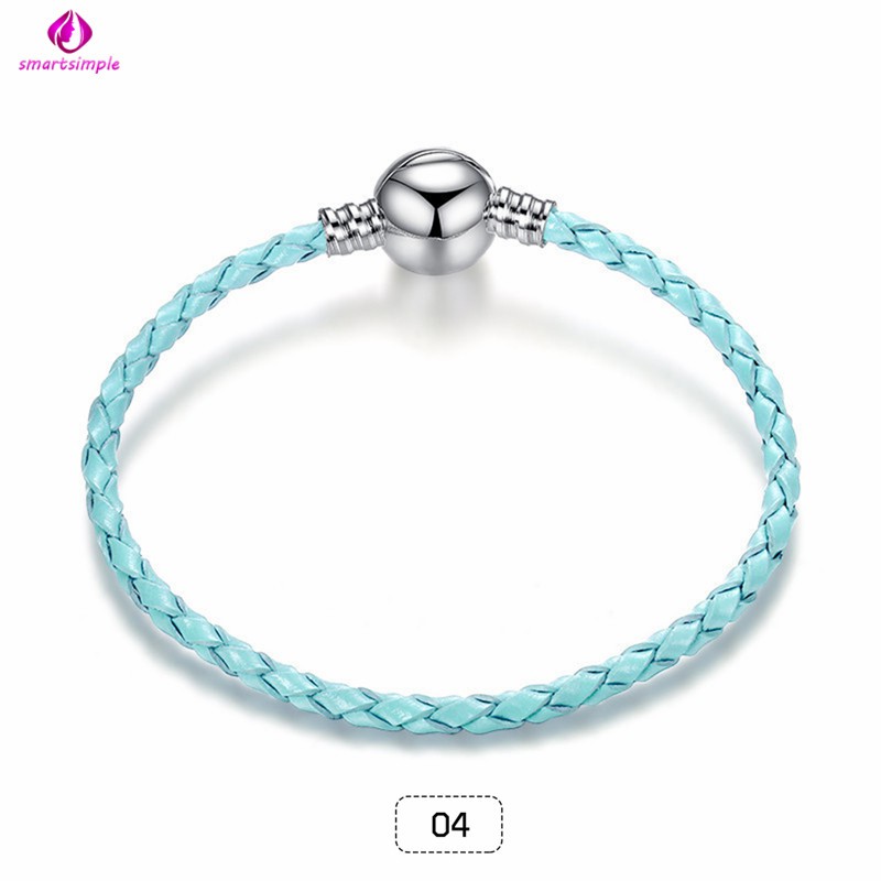 Vòng Tay Da 3mm Thiết Kế Đơn Giản